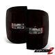 For 14-18 Gmc Sierra 1500 2500 3500 Oe Style Smoke Tinted Tail Lights Lamp Pair