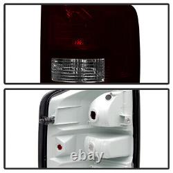 For 14-18 GMC Sierra 1500 2500 3500 OE Style Smoke Tinted Tail Lights Lamp Pair