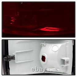 For 14-18 GMC Sierra 1500 2500 3500 OE Style Smoke Tinted Tail Lights Lamp Pair