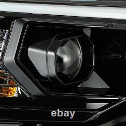For 14-20 Toyota 4Runner PRO-Series Midnight Black Housing Projector Headlights