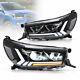 For 15-19 Toyota Hilux Revo Sr Sr5 Full Led Drl Sequential Signal Head Lights