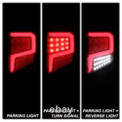 For 16-21 Nissan Titan/XD NEON TUBEBlack LED Tail Signal Backup Light Lamp SET