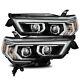 For 2014-2020 Toyota 4runner Pro-series Black Housing Projector Headlights Lamp