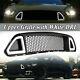For 2015-2017 Ford Mustang Abs Black Front Upper Grille Hood With Drl Led Lights