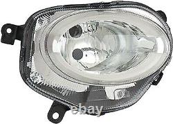 For Fiat 500 Front Bumper Light With LED DRL Right Hand Drivers Side 2015