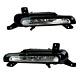For Range Rover Evoque 16-19 Fog Lights Front Lamps Pair Left Right N/s O/s Ply