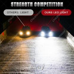 For Toyota Pickup Truck CHUSYYRAY 5X7 7x6 inch Rectangle LED Headlight DRL
