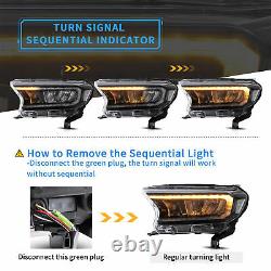 For UK VW Polo MK5 6R 6C 2009-up LED DRL Sequential Headlight Front Tail lights