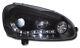 For Vw Golf V Mk5 05-09 Black Drl Projector Headlights Lighting Lamp Spare Part