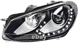 For Volkswagen Golf Headlight Xenon LED WithDRL (OEM/OES) Drivers Side R/H 09-13