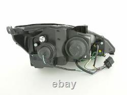 Ford Focus MK1 01 05 Black Drl Devil Eye Projector Head Lights Lamps Pair