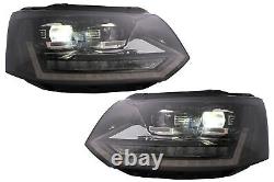Full LED DRL Headlights for VW Transporter Caravelle Multivan T5 10-15 Dynamic