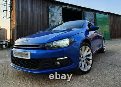 Full white LED DRL light lamp units with dynamic indicator for VW Scirocco 2008