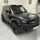 Gloss Black For Land Rover Defender 90 110 Led Roof Top Light Bar Drl 2020-2023