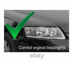 HEADLIGHTS LPAUA0 For Audi A3 8P 2008-2012 TUBE LIGHT TRU DRL BLACK RHT