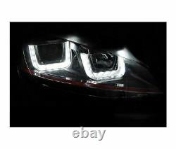 HEADLIGHTS LPVWR0 For VW T6 2015- TUBE LIGHT LED DRL BLACK RHT