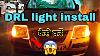 How To Install Drl Light In Any Car Daytime Running Light Easy Installation Saleem Ki Gali