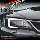 Led 3d Drl Projector Head Lights For Subaru Impreza Wrx Sti 07-13 -xenon Type