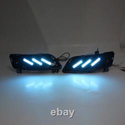 LED DRL Dynamic Daytime Running Light Turn Signal Lamp For BMW X3 F25 2009-2013