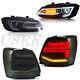 Led Drl For 09-18 Vw Polo Mk5 6r 6c Dynamic Indicator Headlight Front Light Rear