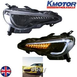 LED DRL Headlights Scion FR-S Front light For 12-up Subaru BRZ toyota GT86 FT86