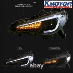 LED DRL Headlights Scion FR-S Front light For 12-up Subaru BRZ toyota GT86 FT86