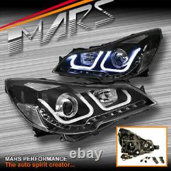 LED DRL Projector Head Lights for Subaru 5GEN Liberty Legacy OutBack 09-15