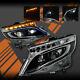 Led Drl Sequential Indicator Head Lights For Benz W447 Van V-class Vito Valente