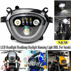 LED Headlight Daylight Running Light DRL For Suzuki Boulevard M90 M109R 2009-19