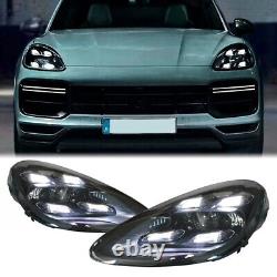LED Headlights Assembly For Porsche Cayenne 2015-2018 DRL Daytime Running Light