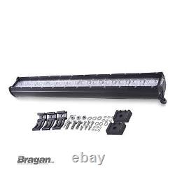 LED Spot Bar 22.9inch + DRL Parking Light 7D 12v 24v Lights Aluminium Accessory