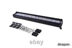LED Spot Bar 22.9inch + DRL Parking Light 7D 12v 24v Lights Aluminium Accessory