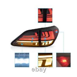 LED Tail Lights For 2009-2014 Lexus RX350 RX450 Clear Lens withSequential Blinker