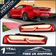 Led Tail Lights For Chevy Camaro 2016-2018 17 Drl Brake Rear Lights Red Lens 2x