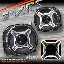 LED X Shape DRL Dual beam Projector Head Lights for JEEP Renegade BU 2015-2020