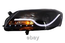 Light Bar LED DRL Headlights for VW Passat B7 10.2010-10.2014 Black