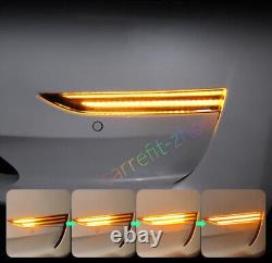 Lightbar Style Switchback LED DRL/Sequential Blinker Signal For Tesla Model 3 Y