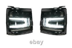 Morimoto LED Plug & Play Headlights Chrome Trim For 16-18 Chevy Silverado 1500