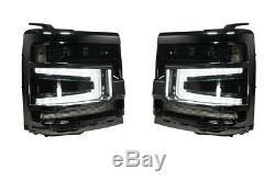Morimoto XB LED Plug & Play Headlights Black Trim For 16-18 Chevy Silverado 1500