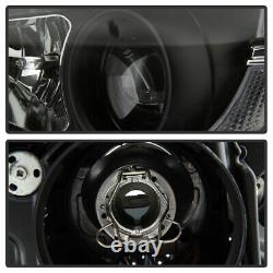 NEWEST DESIGN LED DRL 2013-2015 Mazda CX5 CX-5 Black Proejctor Head Lights SET