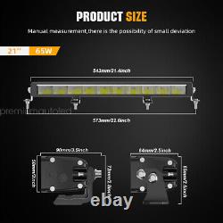 Night Blazer 22 LED Light Bar Amber white DRL Park Light Function 20 12v 24v