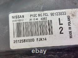 Nissan Juke F15 Headlight Drl Light Left Passenger Side Nearside 2017 26125bv80d