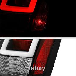 OLED NEON TUBE For 08-10 Chrysler 300C Black LED Tail Light Signal Brake Lamp