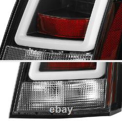 OLED NEON TUBE For 08-10 Chrysler 300C Black LED Tail Light Signal Brake Lamp