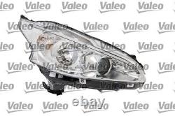 PEUGEOT 208 Headlight Halogen Type WithLED DRL OEM/OES Left Hand (H7/W5W) 12-15