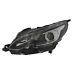 Peugeot 2008 Headlight A94 2013-2020 Black Inner Headlamp Led Drl Passenger Side