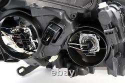 Peugeot 208 Headlight 17-19 LED DRL Black Headlamp Left Passenger N/S Valeo