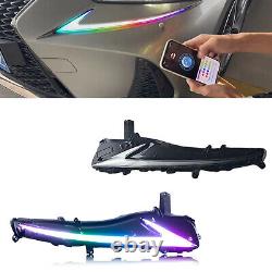 RGB LED Daytime Running Light for Lexus IS250 IS350 IS200t IS300 2016-2020 DRL