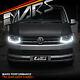 Real Led Day-time Drl Projector Head Lights For Volkswagen Vw Transporter T6 16+