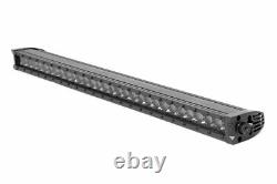 Rough Country 30 Black Series Single Row CREE LED Light Bar with DRL